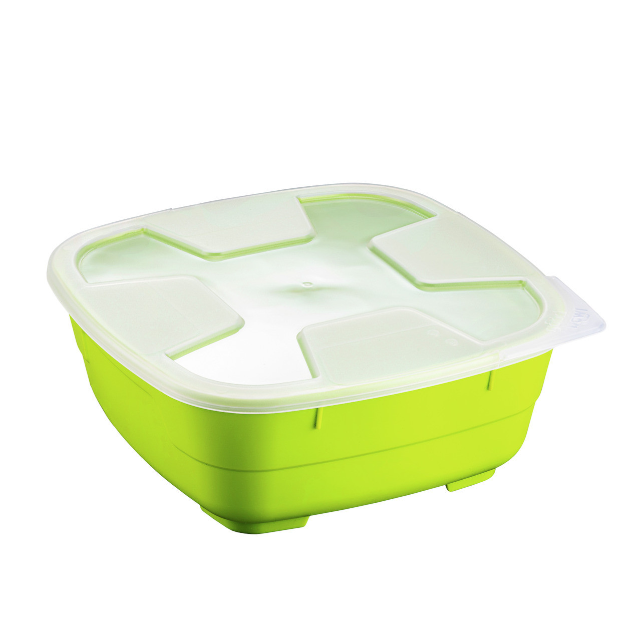 GoodBowl Big 5er Set 1,30 l / 185 x 185 x 76 mm lime